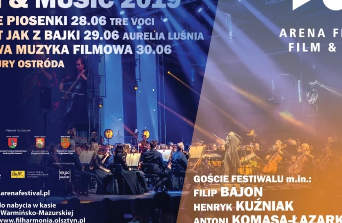 {W Ostródzie w piątek rusza Arena Festival Film & Music 2019.}