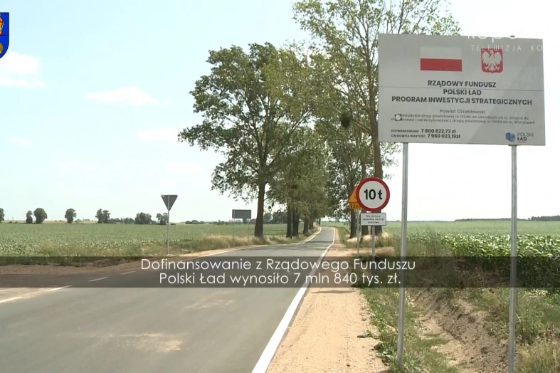 Powiat działdowski inwestuje w nowe drogi